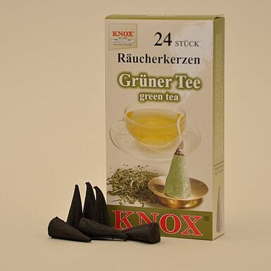 Räucherkerzen - Grüner Tee
