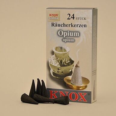 [Translate to English:] Räucherkerzen - Opium