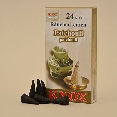 [Translate to English:] Räucherkerzen - Patchouli