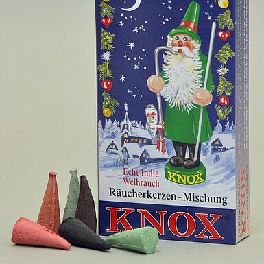 [Translate to English:] Räucherkerzen - Weihnachtsmischung